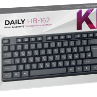 Клавиатура Defender Daily HB-162 RU USB чёрный (1/20)