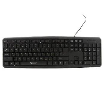Клавиатура Gembird 8320 USB, 104 клавиши, черный (1/20)