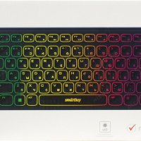 Клавиатура Smartbuy 250 ONE мультимедийная, подсветка, чёрный (1/20)