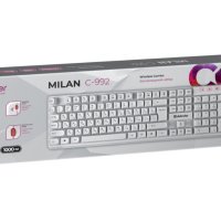 Набор Defender Milan C-992 RU, клавиатура+мышь, белый (1/20)