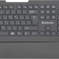 Набор беспроводной Defender Berkeley C-925 RU клавиатура+мышь, мультимедийный, чёрный (1/12)