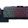 Набор игровой Smartbuy Rush Shotgun, мышь (1200/1600/2400/3200dpi, RGB подсветка) + клавиатура (многоцветная подсветка) + ковер (300х213х2мм) (1/10)