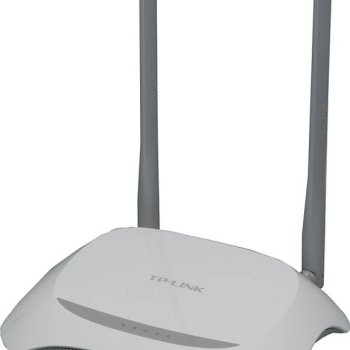 Маршрутизатор TP-LINK WR840N 300Mbps N300 10/100BASE-TX белый (1/20)