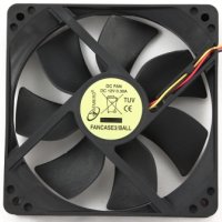 Вентилятор GEMBIRD 120*120*25, подшипник, 3 pin, провод 30 см (1/80)