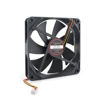Вентилятор GEMBIRD 140*140*25, шарикоподшипник, 3pin Molex, провод 40 см (1/80)