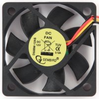 Вентилятор GEMBIRD 50*50*10, подшипник, 3 pin, провод 25 см (1/400)