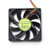 Вентилятор GEMBIRD 80x80x15, подшипник, 3 pin, провод 30 см