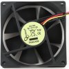 Вентилятор GEMBIRD 80*80*25, втулка, 3 pin, провод 30см (1/100)