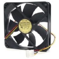 Вентилятор GEMBIRD 80*80*25, втулка, 4 pin Molex, провод 30 см (1/100)