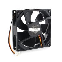 Вентилятор GEMBIRD 92*92*25, гидродинамический подшипник, 3 pin, провод 30см (1/150)