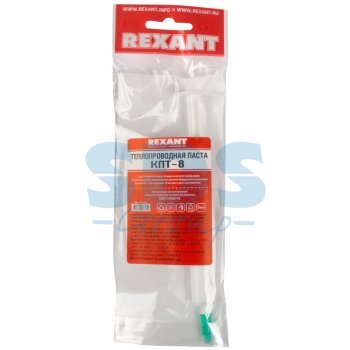 Паста теплопроводная КПТ-8 5 мл (шприц) Rexant (10)