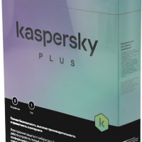 Антивирус Kaspersky Plus + Who Calls 3 устройства 1 год Base Box (1/20)