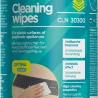 Салфетки Defender CLN 30300 OPTIMA влажные для пластика, 100шт в тубе (1/12)