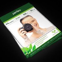 Бумага А4 Perfeo 190 г/м2, 50 листов, глянцевая (1/20)