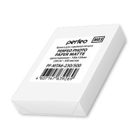 Бумага А6 Perfeo (100х150) 230 г/м2, 500 листов, матовая (1/8)