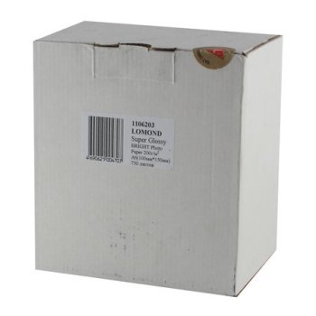 Бумага А6 LOMOND (100х150) 200 г/м2, 750 листов, суперглянцевая пейзаж (1/12)