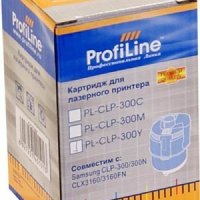 Картридж PROFILINE Samsung CLP-M300M для CLP-300/300N/CLX-2160/2160N/2161K/2161NK/3160N/3160FN magenta 1000 копий