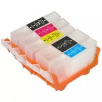 Комплект перезаправляемых картриджей IST CANON PGI-425, CLI-426BK/C/M/Y для Pixma IP4840/MG8140/MG6140/MG5240/MG5140/iX6540/MX884 набор 5шт (с авточипами)