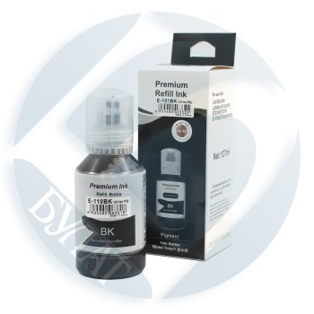Чернила Булат 127мл EPSON E-101BK (C13T03V14A) для L4150/L6160 black pigment, 7500 копий