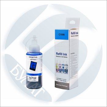 Чернила Булат 100мл EPSON T6732/C13T67324A для  L800 cyan