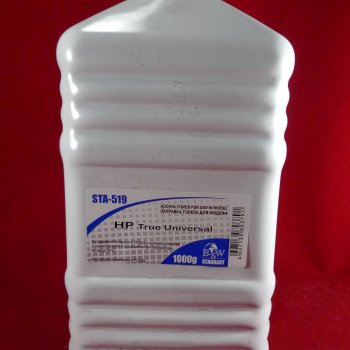 Тонер B&W Standart True Universal HP LJ1010/1200/1320/4000/8100/9000/P1005/2015/2035/1102/M401/M28 1кг, фас. Россия (STA-519) (1/8)