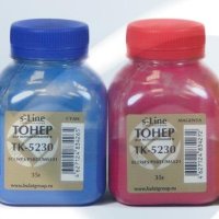 Тонер БУЛАТ s-Line Kyocera P5021/M5521 (TK-5230) 35г yellow (1/48)