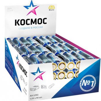 Батарейка LR 6 Космос б/б 4S (96/384)