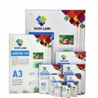 Плёнка для ламинирования WF 100*146 мм, 100 мкм, 100 листов