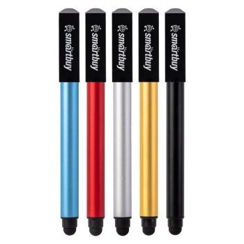 Флэш-диск+стилус+ручка SmartBuy 32GB серебристый, пакет