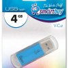 Флэш-диск SmartBuy 4GB V-Cut синий