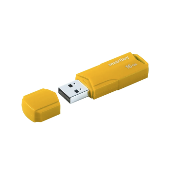 Флэш-диск SmartBuy 16GB Clue желтый