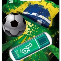 Флэш-диск SmartBuy 16GB Glossy зеленый