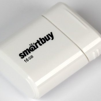 Флэш-диск SmartBuy 16GB LARA белый #