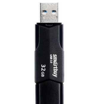Флэш-диск SmartBuy 32GB Clue черный
