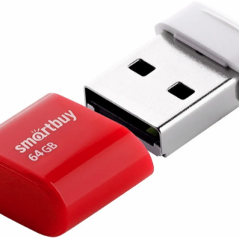 Флэш-диск SmartBuy 64GB LARA красный