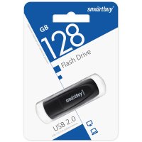 Флэш-диск SmartBuy 128GB Scout чёрный