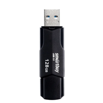 Флэш-диск SmartBuy 128GB USB 3.1 Clue черный