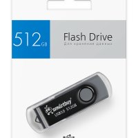 Флэш-диск SmartBuy 512GB USB 3.0 Twist чёрный