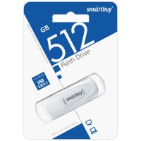 Флэш-диск SmartBuy 512GB USB 3.1 Scout белый