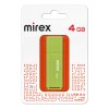 Флэш-диск Mirex 4GB Line зелёный