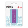 Флэш-диск Mirex 4GB Line фиолетовый