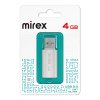 Флэш-диск Mirex 4GB Unit серебро, металлический корпус