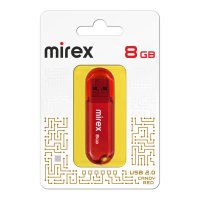 Флэш-диск Mirex 8GB Candy красный