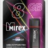 Флэш-диск Mirex 8GB Knight черный