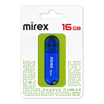 Флэш-диск Mirex 16GB Candy синий