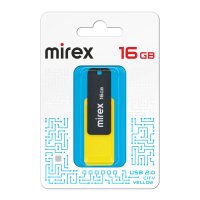 Флэш-диск Mirex 16GB City жёлтый