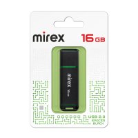 Флэш-диск Mirex 16GB Spacer чёрный