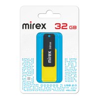 Флэш-диск Mirex 32GB City жёлтый