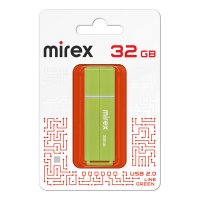 Флэш-диск Mirex 32GB Line зеленый