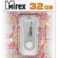 Флэш-диск Mirex 32GB Swivel белый